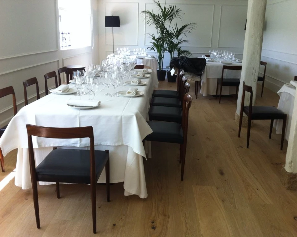 Interiorismo: restaurante Rekondo